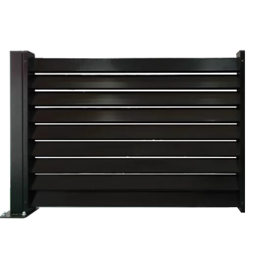 Panel žaluzina sa stubom - crna mat1