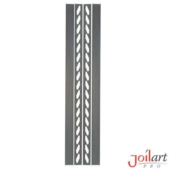 SET 1200mm Žaluzina U nosači ZN plastificirani antracit1