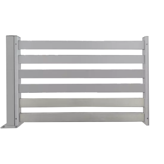 Panel ravni sa stubom - bela boja1